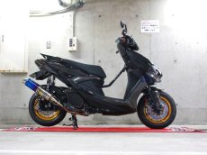 画像14: MOTO-R ステンフレーム補強バー ブラック[2型シグナスX/3型シグナスX/4・5型シグナスX/シグナスグリファス/BW'S125/X FORCE] (14)