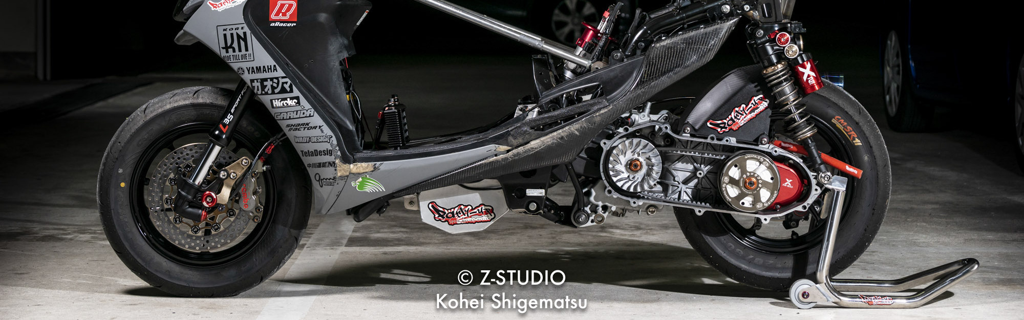 ヤマハ シグナスX SE12J マジェスティー4HC エンジンスワップ - オートバイ